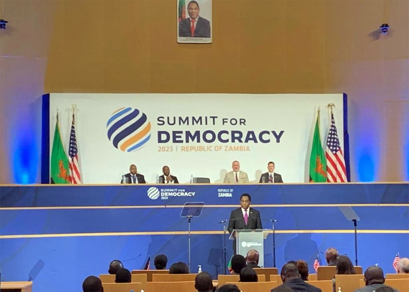 IMD participou na Cimeira Global da Democracia na Zâmbia 1