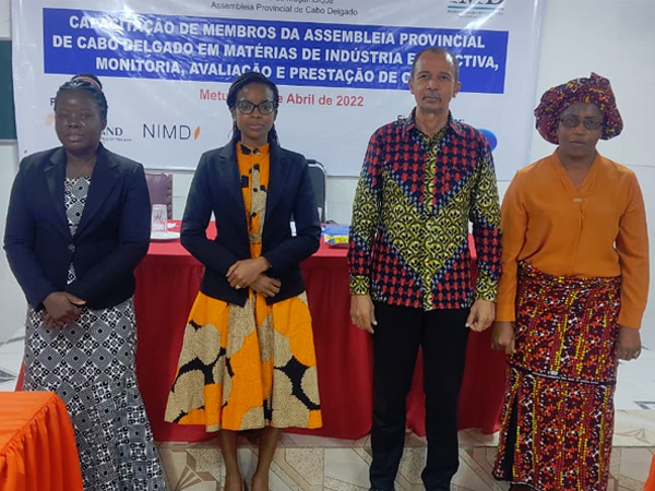 IMD capacita membros da AP de Cabo Delgado em Matérias de Indύstria Extractiva Monitoria Avaliação e Prestação de Contas