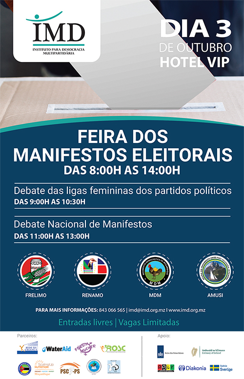 Feira De Manifestos Eleitorais Junta Partidos Pol Ticos E Sociedade Civil