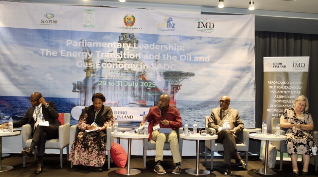 Conferência Regional sobre - Liderança Parlamentar: Transição Energética e o Sector de Petróleo e Gás na SADC - Maputo - 29 e 31 de Julho de 2025